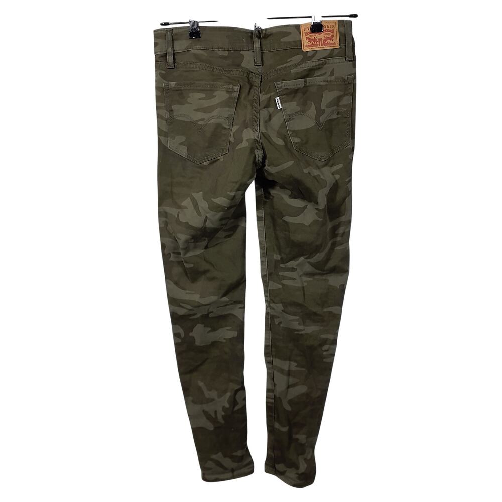 Levi's Stylish Soft Camo 711 Skinny Ankle Denim Jeans Size 26 - Picture 3 of 6